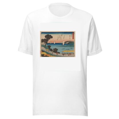 Tokaido gojusantsugi, Pl.04 by Andō Hiroshige T-Shirt