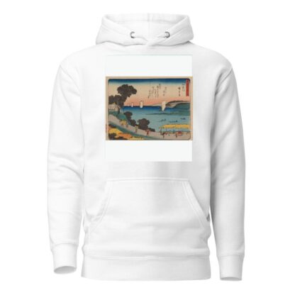 Tokaido gojusantsugi, Pl.04 by Andō Hiroshige Hoodie