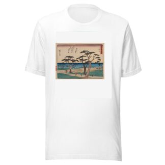 Tokaido gojusantsugi, Pl.10 by Andō Hiroshige T-Shirt