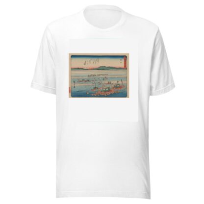 Tokaido gojusantsugi, Pl.24 by Andō Hiroshige T-Shirt
