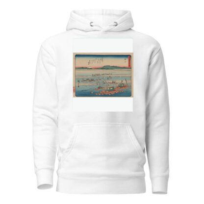 Tokaido gojusantsugi, Pl.24 by Andō Hiroshige Hoodie