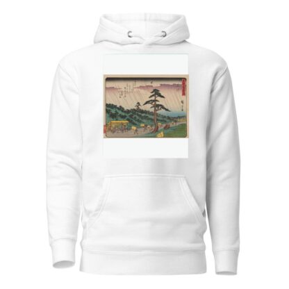Tokaido gojusantsugi, Pl.34 by Andō Hiroshige Hoodie