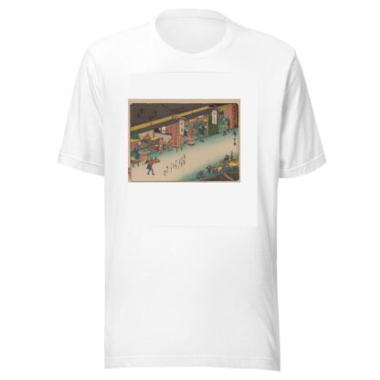 Tokaido gojusantsugi, Pl.43 by Andō Hiroshige T-Shirt