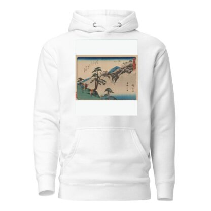 Tokaido gojusantsugi, Pl.49 by Andō Hiroshige Hoodie