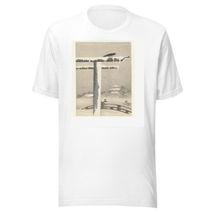 Torii in the snow by Ohara Koson T-Shirt