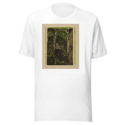 Träumender Mann – Botho Graef auf seinem Balkon sitzend, Jena by Ernst Ludwig Kirchner T-Shirt