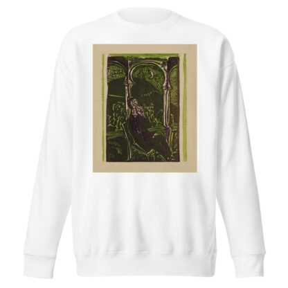 Träumender Mann – Botho Graef auf seinem Balkon sitzend, Jena by Ernst Ludwig Kirchner Sweatshirt