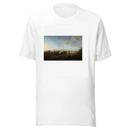 Travelers in Hilly Countryside by Aelbert Cuyp T-Shirt