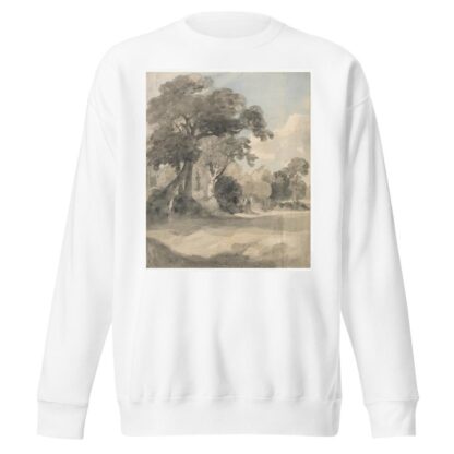 Trees in a Meadow by John Constable Sweatshirt