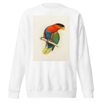 Tri-Coloured or Black-Capped Lory by Alexander Francis Lydon Sweatshirt