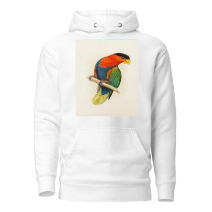 Tri-Coloured or Black-Capped Lory by Alexander Francis Lydon Hoodie