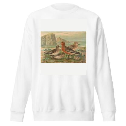 Tringa canutus, Tringa maritima by Johann Friedrich Naumann Sweatshirt