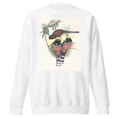 Trogan personatus by John Gould Sweatshirt