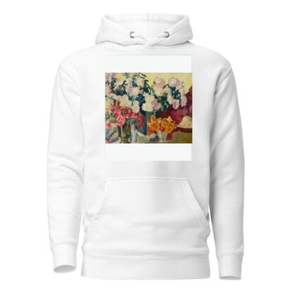 Trois vases de fleurs, assiette de pommes by Louis Valtat Hoodie