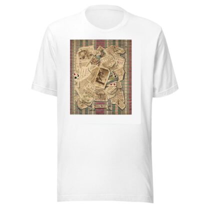 Trompe l’œil of etchings, prints and playing cards by Adriaan Doesjan T-Shirt