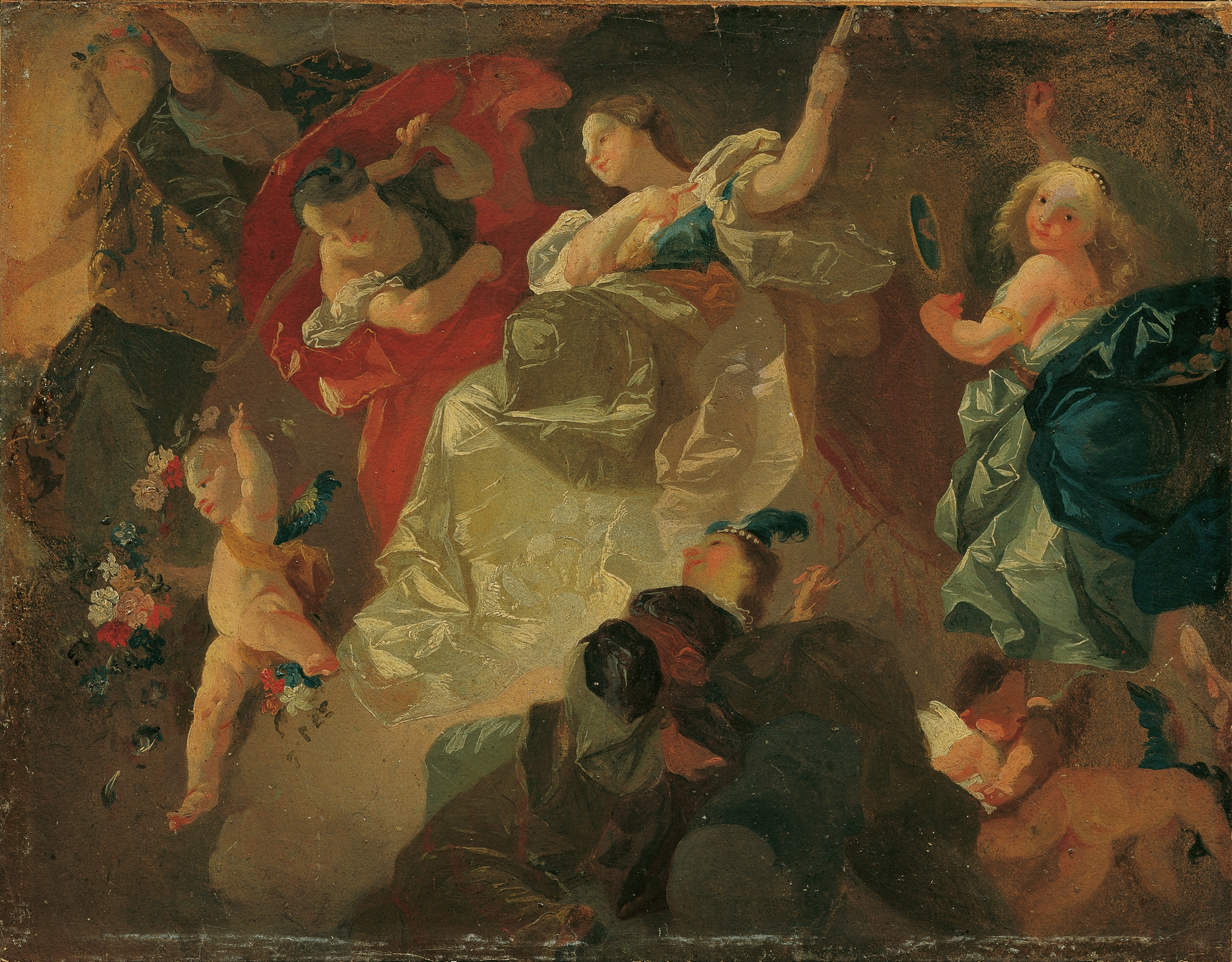 Tugenden by Joseph Winterhalder the younger