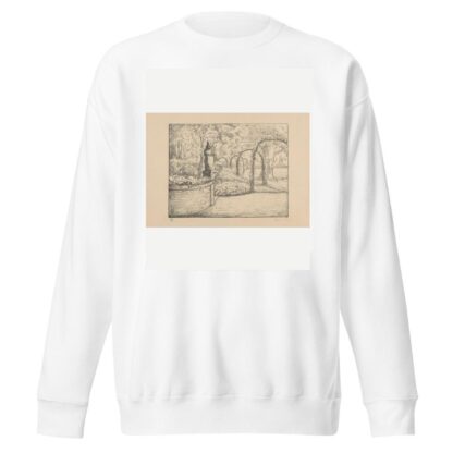 Tuin met rozenbogen op landgoed Zorgvliet Zorgvliet I by Simon Moulijn Sweatshirt
