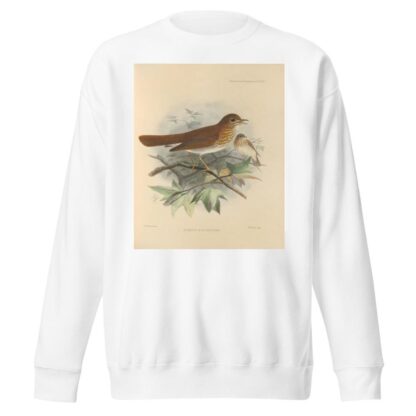 Turdus Fuscescens by Henry Seebohm Sweatshirt