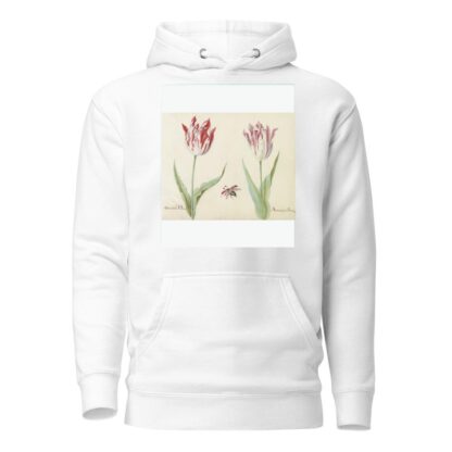 Twee tulpen met vliegende kever General va(n) Horne Amaral pot Bacer by Jacob Marrel Hoodie