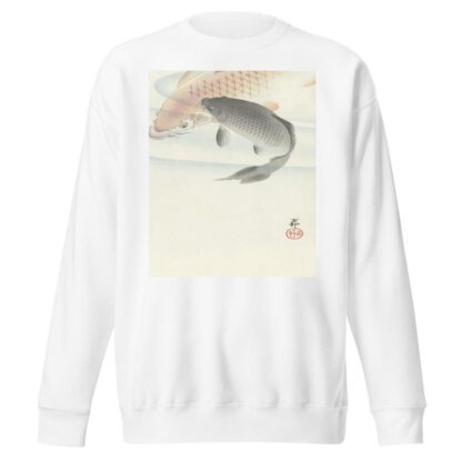 Two Carps by Ohara Koson Sweatshirt