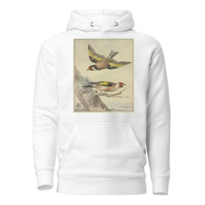 Two goldfinches by Aert Schouman Hoodie