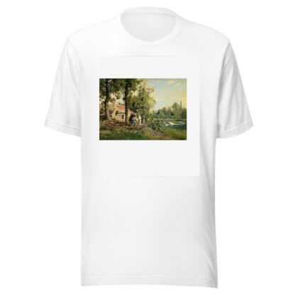 Two Men By A Mill by Paul Saïn T-Shirt