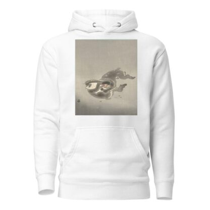 Two monkeys playing by Ohara Koson Hoodie