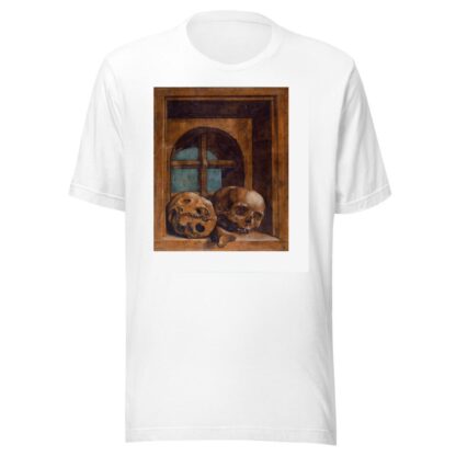 Two Skulls In A Window Niche by Hans Holbein The Younger T-Shirt