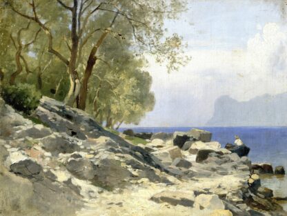 Ufer am Gardasee by Carl Bolze