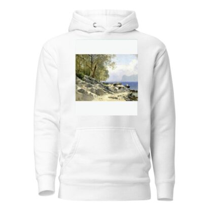 Ufer am Gardasee by Carl Bolze Hoodie