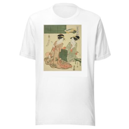 Ukiyo Genji hakkei ; Suzumushi no bansho by Chōbunsai Eishi T-Shirt