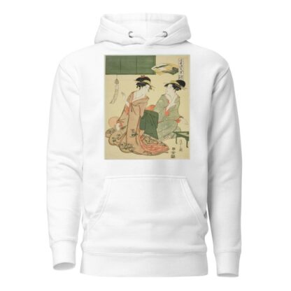 Ukiyo Genji hakkei ; Suzumushi no bansho by Chōbunsai Eishi Hoodie