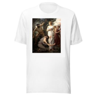 Ulysse et Nausicaa by Jean Alfred Marioton T-Shirt