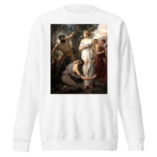 Ulysse et Nausicaa by Jean Alfred Marioton Sweatshirt
