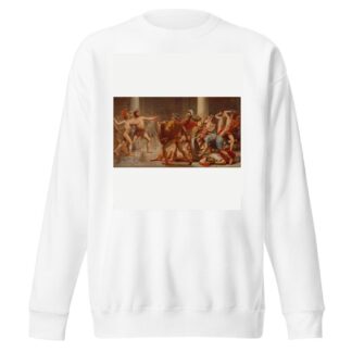 Ulysses’ revenge on Penelope’s suitors by Christoffer Wilhelm Eckersberg Sweatshirt