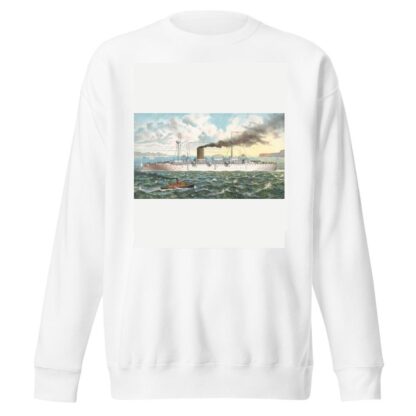 United States twin screw steel cruiser, Charleston by Anonymous Sweatshirt