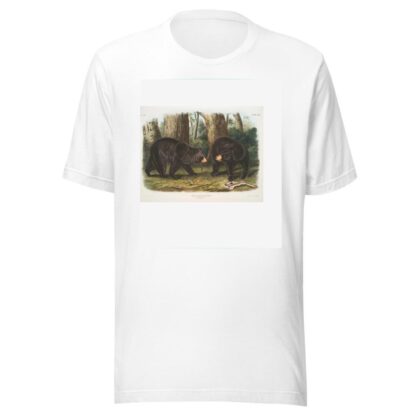 Ursus Americanus, American Black Bear. Male & female. by John Woodhouse Audubon T-Shirt