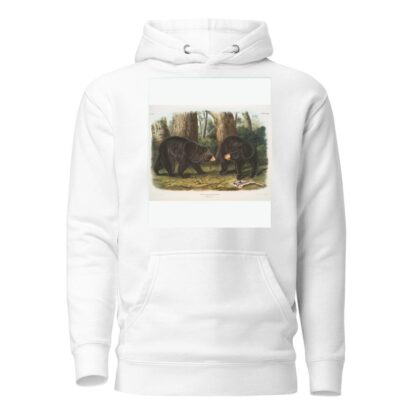 Ursus Americanus, American Black Bear. Male & female. by John Woodhouse Audubon Hoodie