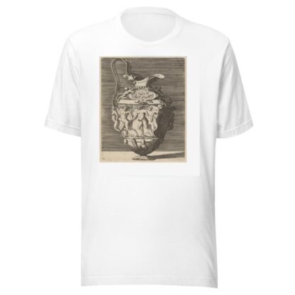 Vase with Dancing Women and Satyrs by René Boyvin T-Shirt
