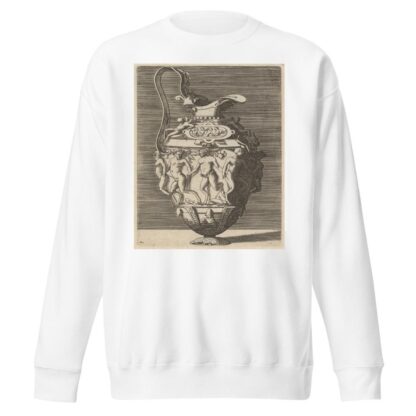Vase with Dancing Women and Satyrs by René Boyvin Sweatshirt