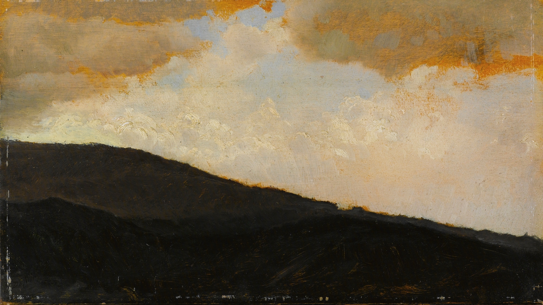 Veduta Del Vesuvio by Giuseppe De Nittis