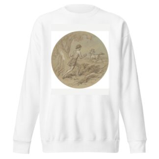 Venus and Adonis pl16 by Hablot Knight Browne Sweatshirt