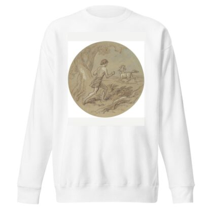 Venus and Adonis pl16 by Hablot Knight Browne Sweatshirt