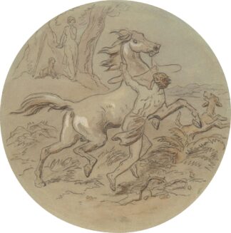 Venus and Adonis pl17 by Hablot Knight Browne