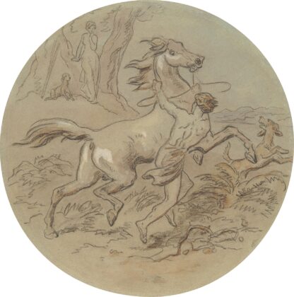 Venus and Adonis pl17 by Hablot Knight Browne