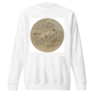 Venus and Adonis pl17 by Hablot Knight Browne Sweatshirt