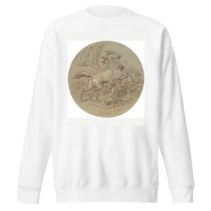 Venus and Adonis pl17 by Hablot Knight Browne Sweatshirt
