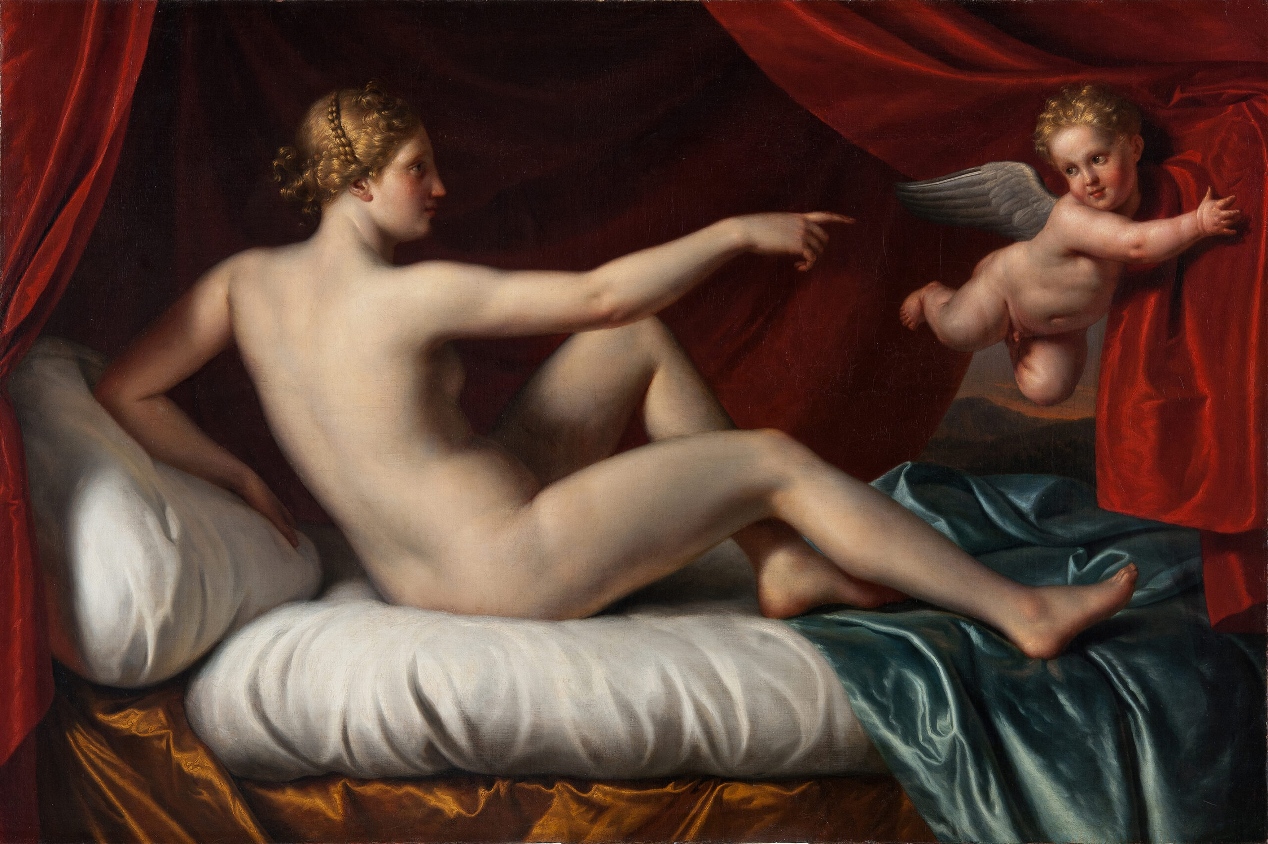 Venus and Cupid by Anonymous