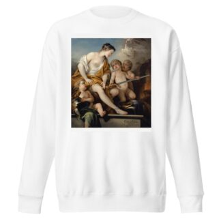 Venus And Cupids With The Arms Of Mars by Charles-André van Loo Sweatshirt