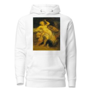 Venus disarming Cupid by Narcisse-Virgile Diaz de La Peña Hoodie